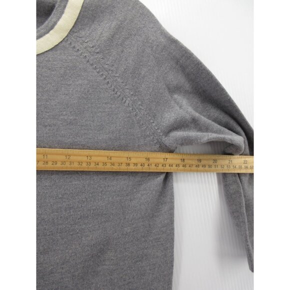 Coach Sweater Medium Merino Wool Cardigan Button Up Pockets Knit - Picture 5 of 10